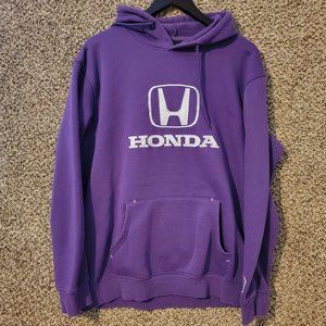 Speedgear Racewear Large Purple Honda Hoodie Large Logo
